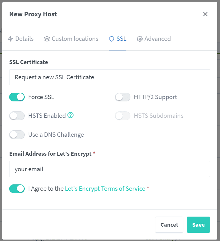 npm ssl