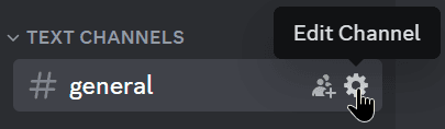 Channel Settings