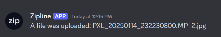 Discord Message